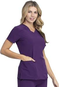 2024 camisa Joggers pantalones estirables mujeres Scrubs conjuntos Hospital uniformes cuello en V enfermera verano conjuntos médicos Scrubs conjuntos - Product Image 4