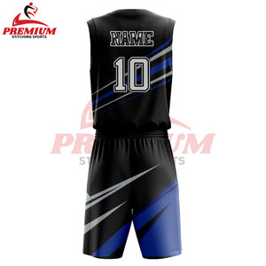 ชุดบาสเก็ตบอลผ้าทอลายทแยงโพลีเอสเตอร์ 100% แบบสั่งทำพิเศษ พิมพ์ลายได้ตามต้องการ ชุดทีมระบายอากาศได้ดี มีไซส์พลัส เสื้อเจอร์ซีย์ - Product Image 2
