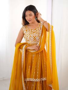ชุดแต่งกาย kediya-lehenga กับ dupatta ในชุดออกแบบใหม่ kediya lehenga - Product Image 2