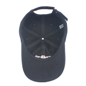 Vente en gros, casquette de sport en coton réglable, chapeau de camionneur solaire en plein air, personnalisé, 6 panneaux, casquette de Baseball unie - Product Image 5