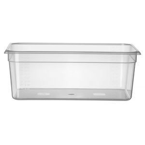 Contenitore Gastronorm 1/1 HENDI Profi Line per Conservazione Alimenti, Trasparente GN 1/1 24L 530x325x(H)200mm - Product Image 1