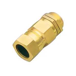 Prensaestopas de latón resistente a prueba de explosiones para instalaciones eléctricas de alto rendimiento en la zona 1 disponibles a precio de fábrica - Product Image 6