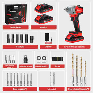 Chiave Elettrica Pointekx Ramsay 21V 450Nm Brushless 1/2 Pollice, Utensile Professionale per Automotive - Product Image 2