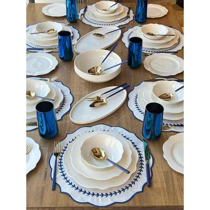 Dinner Set Pure 86 Pieces for 6 Persons