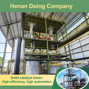 Machine de raffinage d'huiles usagées à <span class=keywords><strong>catalyseur</strong></span> solide DOING Company, 100 kg-14 T/jour, pour la distillation d'huiles de pneus usagés et d'huiles plastiques en carburant diesel - Product Image 3