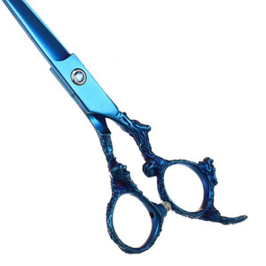 6.54มืออาชีพ "กรรไกรตัดผมยาวสแตนเลสกรรไกรตัดผมพร้อมใบมีดคมเครื่องมือด้านความงาม - Product Image 3