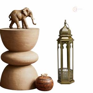 Portavelas de Metal de Lujo para Ramadán, Linterna Decorativa para el Hogar y el Jardín |   Impermeable y duradero, agrega un brillo cálido y un encanto elegante a cualquier espacio. - Product Image 3