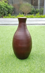 Jarrón de bambú hilado, diseños personalizados y color de la mejor calidad para la decoración del hogar y la cocina, decoración de restaurante de boda hecha en Vietnam - Product Image 4