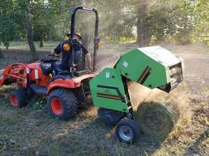 Máquina Empacadora de Heno y Paja Multiusos, Mini Empacadora de Heno para Tractor, Empacadora Redonda de Pasto - Product Image 3