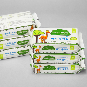 Toallitas húmedas de tela no tejida ecológicas compactas de 80 unidades Baby Wow, desechables y perfumadas para limpieza y refrigeración del hogar - Product Image 5