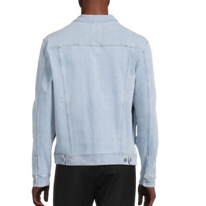 Premium <b>Men</b> <b>Jeans</b> <b>Jacket</b> Vintage Inspired Regular Fit Long Sleeve <b>Jacket</b> With Chest Pockets For Fashion Wear - Product Image 3