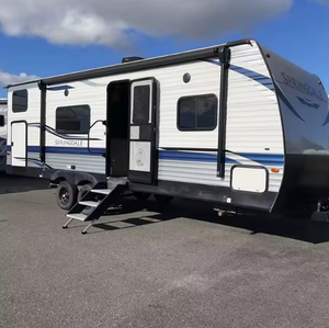 Used 2021 Keystones RVs Springdale 260TBWE Modern 28ft Aluminum Lightweight Travel <b>Trailer</b> with 9 Person Capacity Ready Ship - Product Image 1