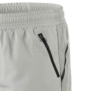 High Quality Seamless Men's Gym <b>Shorts</b> for Yoga & Fitness Casual Solid Pattern with Logo <b>Decoration</b> Pockets for Running Gym Use - Product Image 6