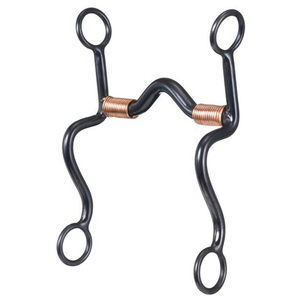 Fleece Lined Hackamore Ligero Tamaño personalizado Horse Bits Superventas en Horse Bits Precio barato 2025 Western Horse Bits Custom - Product Image 2