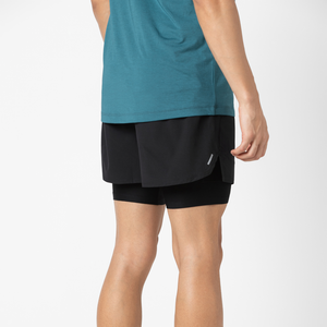 Qualité supérieure 2025 nouveau gros hommes décontracté solide Fitness Shorts de sport respirant séchage rapide imprimé toile course sueur - Product Image 3