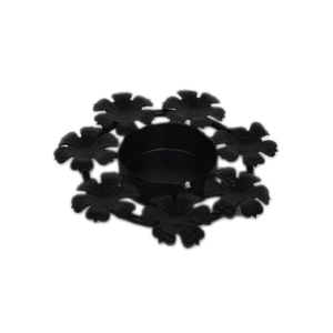 Iron Metal T Light <b>Holder</b> Creative <b>Black</b> Painted Living Room Dining Table <b>Candle</b> Decoration Props Metal <b>Candle</b> <b>Holders</b> - Product Image 3