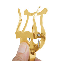 Saxophone Trumpet Flute Reading Clips Music Score Holder Support Wind Instruments Sax Trombone Lyre Marching Sheet Music Stands