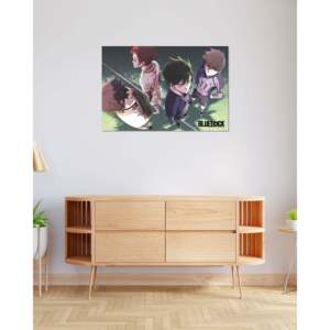 Modern Blue Lock <b>Poster</b> Made of Durable Paper for Wall Decor - Product Image 3