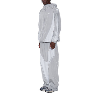 ชุดวอร์มสองชิ้นไนลอนกันลมผ้าไนลอนสำหรับผู้ชายชุดใส่วิ่งลำลองสำหรับผู้ชายโลโก้ตามสั่ง - Product Image 6