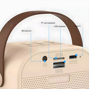 Altavoz Karaoke Bluetooth RGB con Micrófono, Carga Tipo-C y 4 Efectos de Voz - Product Image 4