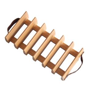 Bandeja de Taco de madera tradicional con diseño sencillo para cocina, hogar, hotel, restaurante, soporte de Taco de Metal - Product Image 2