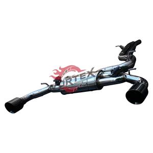 Système d'échappement Catback en acier inoxydable OEM Vortex Factory pour AUDI TTRS Racing Catback Installation facile - Product Image 6