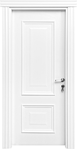 Puerta de Madera para Interiores con Membrana de PVC y MDF, con Marco y Juego Completo de Herrajes, Fabricante Turco, Suministro al por Mayor - Product Image 3