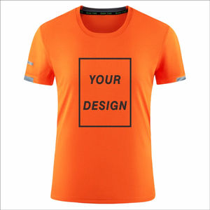 เสื้อยืดสำหรับผู้ชายเสื้อผ้าแฟชั่นแขนสั้นผ้าฝ้าย100% ขนาดใหญ่พิเศษออกแบบโลโก้ได้ตามต้องการ - Product Image 5