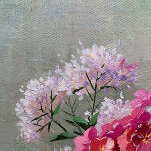 100% Peint à la Main 24 In× 20 en Huile sur Toile Art Champ Classique - Product Image 5