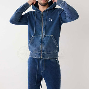 Survêtement délavé à l'acide en gros, NOUVEAU style, tissu confortable, idéal pour les tenues décontractées - Product Image 3