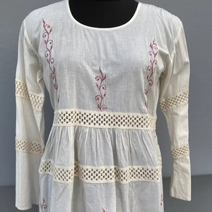 Ropa informal lavable logotipo personalizado de gran tamaño señoras Color sólido Delgado Casual vestidos occidentales - Product Image 1