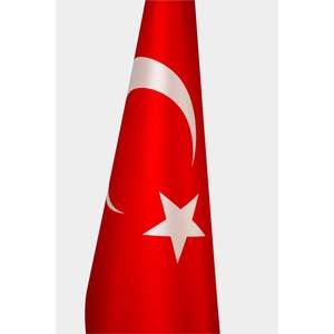 Turkiye Official <b>Flag</b> with Custom Logo Poleless Hand & Car <b>Flag</b> Digital Printed Aluminum & Plastic Material - Product Image 4