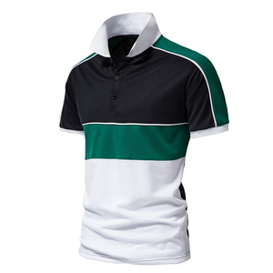 Polos de sublimación para hombre, ropa informal, superventas, nuevo diseño, logotipo personalizado, polos transpirables de Color sólido para hombre, OEM - Product Image 2