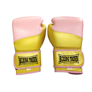 Guantes de boxeo profesionales de cuero de vaca para entrenamiento fabricados por guantes profesionales - Product Image 5