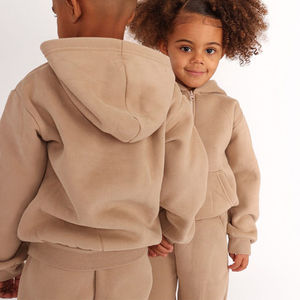 Ensembles de survêtements scolaires d'hiver personnalisés pour enfants, style urbain, 100 % polyester tissé, vêtements de sport, fournisseurs directs - Product Image 5