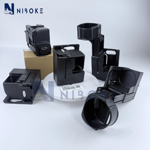 Portavasos de consola central negra para coche Niboke para Mercedes Benz Clase <span class=keywords><strong>E</strong></span> C219 W211 S211 CLS A2116800014 B66920118 - Product Image 6