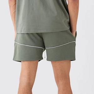High-Quality Fashion Casual Wear Breathable <b>Shorts</b> for <b>Men</b> Quick Dry <b>Jogging</b> Gym and Workout Fitness Pants With Piping - Product Image 2