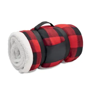 Couverture en polaire Sherpa durable Shermatt, catégorie Corail - Product Image 6