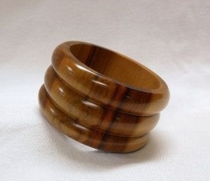 Bracelets en bois naturel de qualité supérieure, fabriqués à la main, bijoux ethniques traditionnels pour femmes, imperméables, personnalisables pour les acheteurs mondiaux - Product Image 4