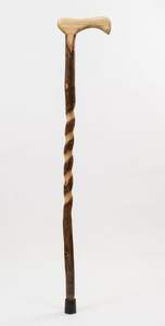 Bastón de madera de lujo marrón oscuro 92cm patrón de serpiente altura personalizable estilo de diseño bohemio para ancianos - Product Image 6