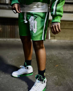 Ensemble de vêtements de sport d'été en coton respirant à séchage rapide pour hommes avec haut complet et short de sport Ensembles pour hommes - Product Image 3