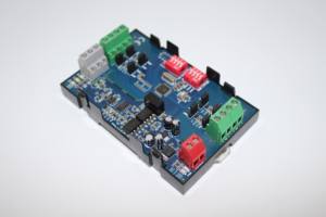 Módulo de E/S AUGMATIC TECHNOLOGIES, 4 Puertos de Entrada Analógica, Salida Digital, Interfaz Modbus RTU Rs485 (WIN-IO-4AIM-PCB) CompoNet - Product Image 2
