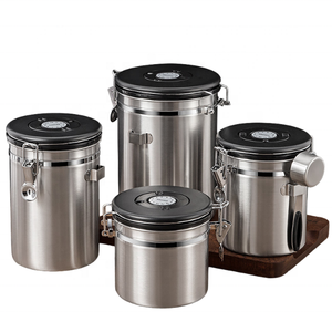 Stainless Steel 304 Food grade <b>Kitchen</b> <b>storage</b> <b>containers</b> durable sustainable and new customized size and logo <b>storage</b> jar - Product Image 2