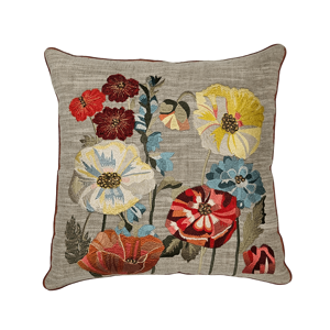 Fundas de Almohada y Cojines Modernos 100% Algodón con Bordado 3D y Cierre de Cremallera, Diseño de Celebridades para Uso en el Hogar y Hoteles - Product Image 1