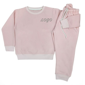 Vente chaude 2 pièces enfants tenues pour hiver sweat-shirt jogger ensemble vêtements confortables survêtement - Product Image 6