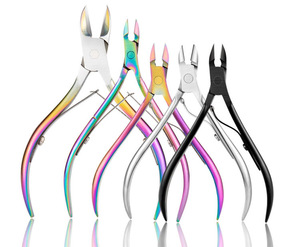 Outils de manucure avec logo personnalisé en gros Pince à cuticules durable avec poignée antidérapante Jeu d'instruments manuels avec pinces à ongles - Product Image 1