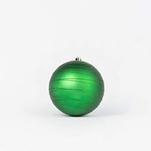 2 Piezas de Adornos Navideños de Plástico Verde, Bolas Colgantes de 20 cm de Diámetro para Decoración de Árboles - Product Image 2