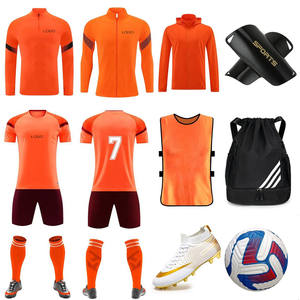 Conjunto de camisetas de fútbol de secado rápido personalizado, oferta de servicio OEM, uniformes de fútbol sublimados y kit de ropa de fútbol de camiseta con su logotipo - Product Image 3