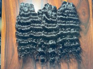 Calidad asegurada extensiones de cabello humano virgen indio textura suave y sin enredos estilo rizado en venta - Product Image 5