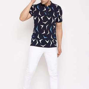 Gran oferta, nuevo diseño, camiseta Polo de algodón, camiseta Polo de manga corta transpirable para hombre de la mejor calidad - Product Image 3